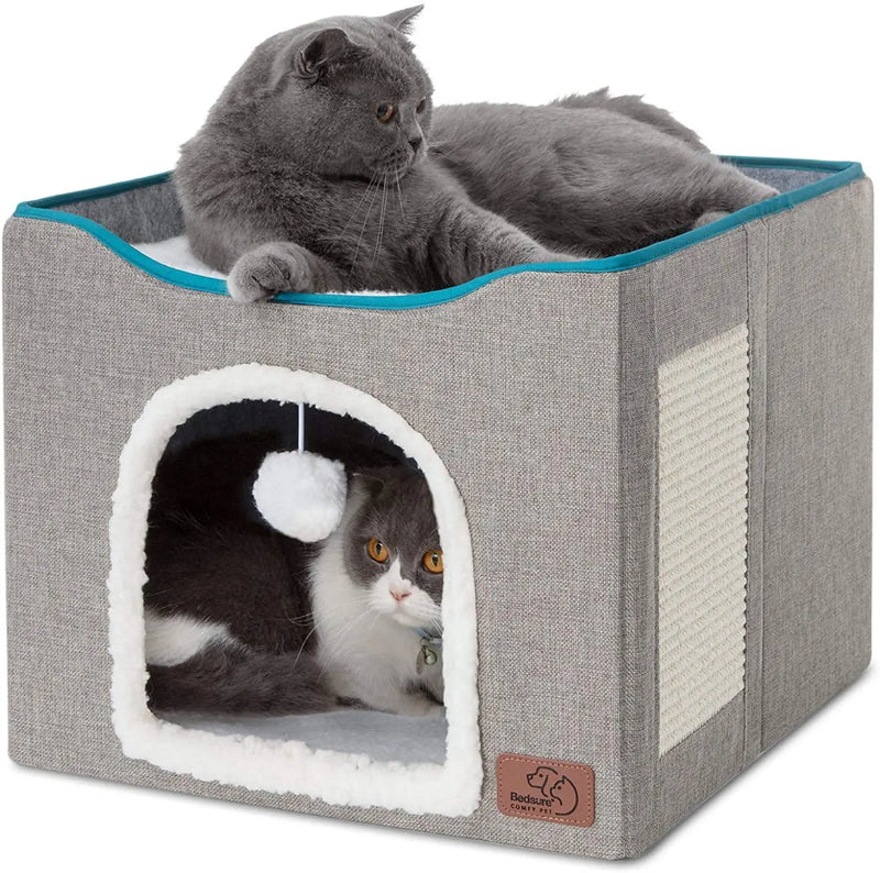 Cama Plegable Gatos Cojín Suave