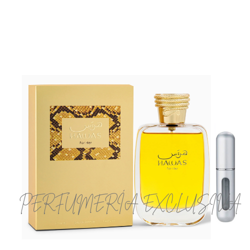 HAWAS DE RASSI FOR HER+perfumero